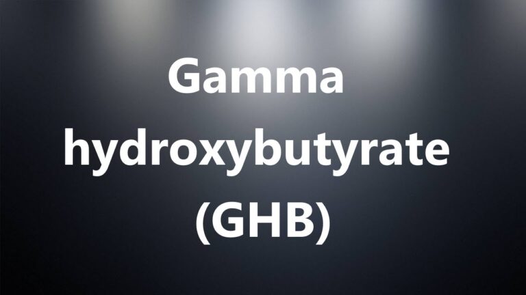 GHB-effecten op mannen